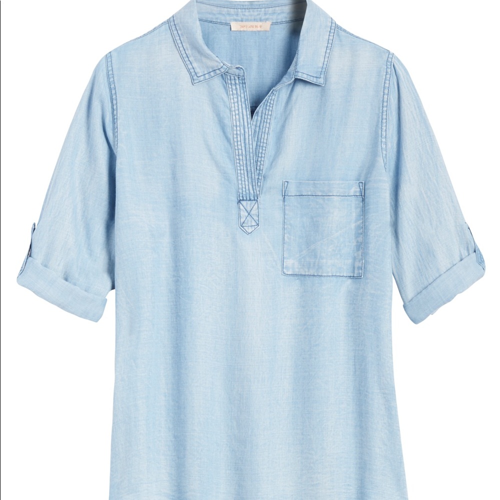 Alisson Chambray Top